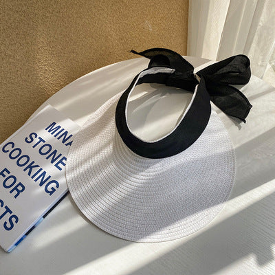 Bow Knot Big Brim Hat