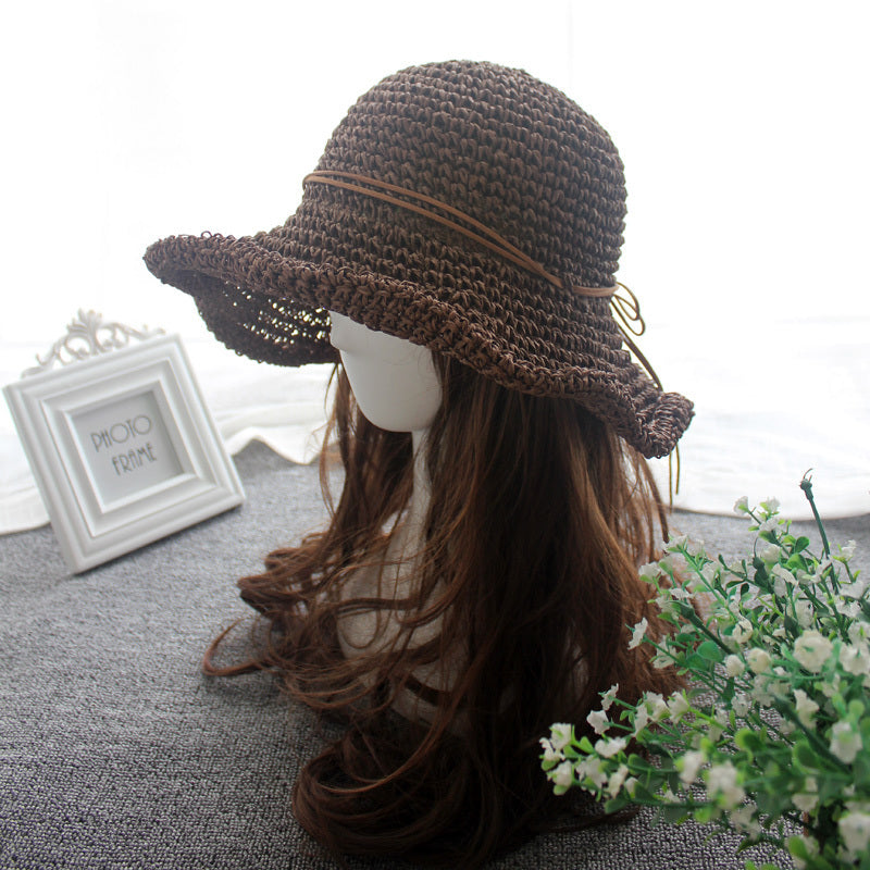 Sunshade Foldable Straw Hat