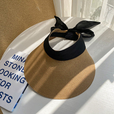 Bow Knot Big Brim Hat